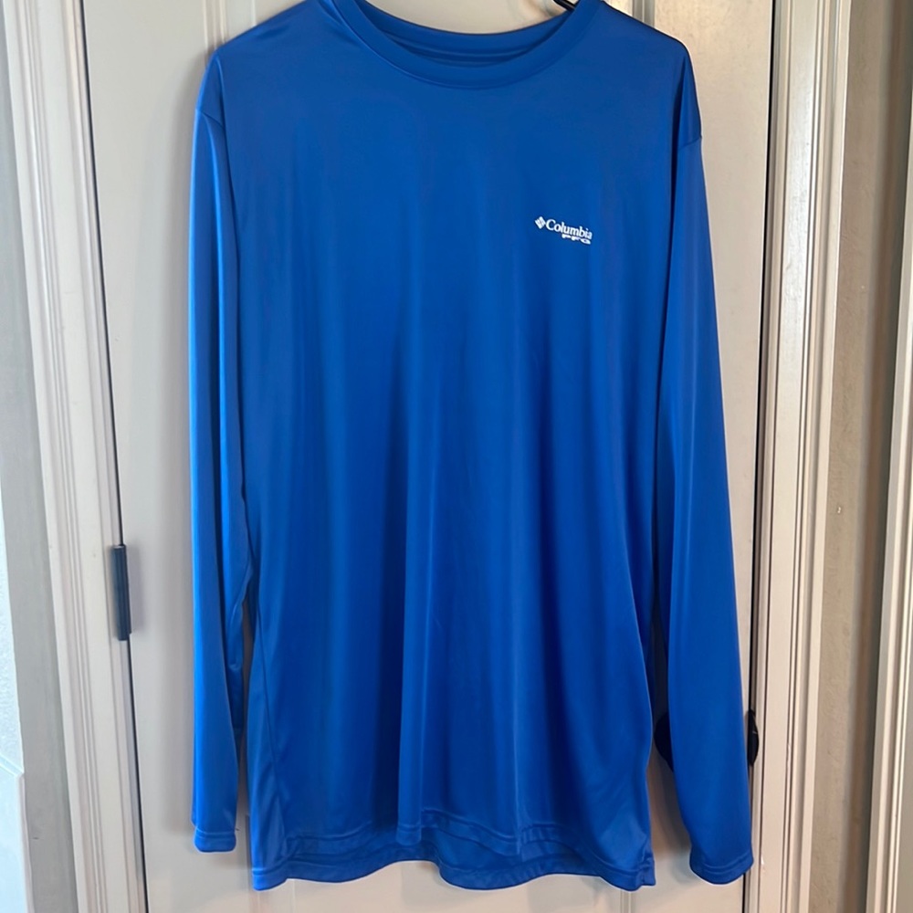 Columbia PFG fishing shirt LG